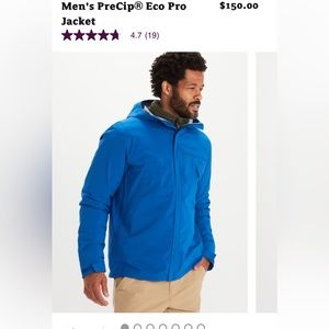 Brand New Men’s Marmot Precip Pro Jacket
